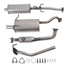 Exhaust System Kit Catalytic Muffler Assembly For Honda Cr-v Crv 2 4l 2007-2009