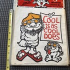 Lot Of 5 Vintage Funny Fronts Iron On Transfers-b
