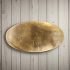 Ford Solid Brass Embossed Plaque With Antique Finish  6 25  X 3 5  