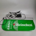 Heineken Premium Light Lager Beer Led Sign Bar Light Man Cave Decor Green 20x8 5