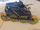 Simmons Custom Handmade  Speed Racing Dash Inline Skates 2020  6 5 Vguc
