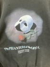 90s Vintage Phantom Of The Opera Black Crewneck Size Xl