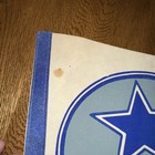 Vintage 1970s Dallas Cowboys Nfl Football Pennant Full Size Flag