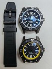 Diy Set For Bl 8215 8200 Watch Case   Dial   Hands   Rubber Strap 44mm