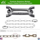 Seleware 2 Pcs 80  Hanging Swing Chain With 4 Carabiners  1000lb Capacity