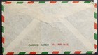  mex-202  Mexico 1950 Airmail Envelope With Stamp Sg 850 Posted To Usa