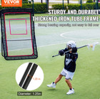 Vevor Lacrosse Rebounder  5x7 Ft Volleyball Bounce Back Net  Pitchback Net