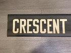 Nyc Subway Roll Sign Large Bmt Crescent Street Fulton Cypress Hills Brooklyn Ny