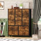 15 Drawers Dresser Modern Tall Chest Of Drawers Storage Cabinet For Bedroom Home