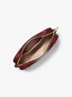 Michael Kors Handbag Jet Set Item East West Chain Crossbody Metallic Oxblood Mlt