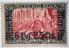 Travelstamps  Germany Morocco Op Stamps 6 Per  25cts On 5m Mint Og H Wmk