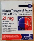 2 Boxes Habitrol Nicotine Transdermal System Step 1 Stop Smoking Aid Patches 