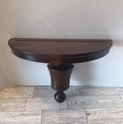 Vintage Carved Wooden Wall Sconce Shelf