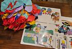 The Letter People Inflatable Lot With Cards And Story Cards Read Description