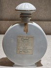 Vintage Old Fitzgerald Cardinal Decanter     Milk Glass Bourbon Bottle