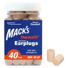 Mack   s Thermafit Soft Foam Earplugs  40 Pair - Comfortable Ear Plugs For Sleepin