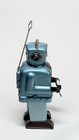 Vintage 1950 s Zoomer  Wind Up Sparking Normura Tin Toy From Japan 