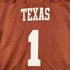 University Of Texas Longhorns Nike Team Football Jersey Women   s Small Orange