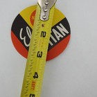 Vintage Original Luggage Label Railroad Santa Fe El Captian Round Sticker Train