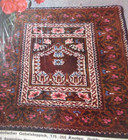 Vtg Htf Burda Zahlmuster 469 60 Anatolian Prayer Rug Pattern  53 X 77 