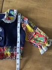 70s Toddler Outfit Holly Hobbie Vintage 2t 3t Patchwork Blouse   Wideleg Pants