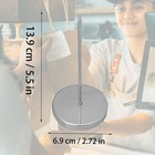 2 Pcs Desk Receipt Holder  Ticket Stabber Holder  Bill Fork Spike Memo Note O   