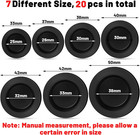 20 Pcs 5 Sizes Piggy Bank Hole Plugs Rubber Saving Box Plugs Stopper Cover