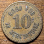 Piedmont  South Carolina Sc Dixie Mercantile Co  Good For 10   Trade Token
