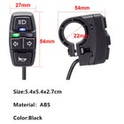 Motorcycle Switch For Handlebar Turn Signal Light Horn On off Button Waterproof
