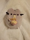 Rare Htf Gund Pusheen 9    Plush Cat With Bowl Of Ramen Noodle Pre Owned Fast Ship