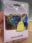 Disney Batb Beauty And The Beast Stained Glass Window 3  Pin Le 300 Palm