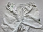 Lacoste X Novak Djokovic Us Open 2025 The Goat Sweatpants M White Xh2789-51 New