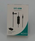 Movo Universal Lavalier Microphone For Usb  Laptop  Pc  Mac  Smartphone  Camera