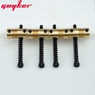 4pcs Highgrade String Pitch 19mm Brass Compensated Saddles Set For Electric Bass