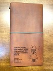 Traveler s Notebook Moomin Snufkin Camel Leather No Box Used