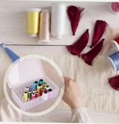 42pcs Sewing Thread Storage Box Spools Bobbins Organizer Carrying Case