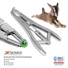 Elastrator Castration Pliers 8  Long   100 Rubberring Bag
