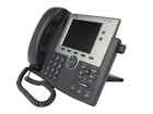 5x Cisco Uc Phone Cp-7945g Ip Voip Phone Gray Stand Handset
