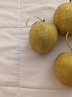Vintage Faux Fruit Artificial Beaded Apples Yellow Decor Home Decorations 4 