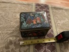 Vtg Palekh Russian Lacquer Art Box  Porcelain  1990 Ussr  Has A Story Card 