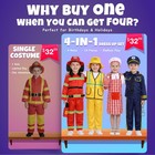14pcs Toddler Dress Up Clothes boys Dress Up Costumes For Play kids Dress Up