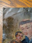 Antique Retablo Of Saint Anthony Of Padua And Christ Child 1800s - Very Rare  