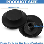 Patio Umbrella Tip Caps Replacement For Cantilever Umbrella - 2 Pack Black