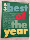 Vintage 1971 63 Best Of The Year easy Guitar Solos sheet Music Book charles Hans