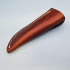 Fixed Blade Knife Sheath Custom Handmade Leather Belt Pouch Made In Usa 5 25x4 5
