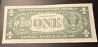 1957 Star Note   1 One Dollar Silver Certificate Banknote   Almost Uncirculated