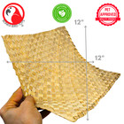 Bonka Bird Toys 3426 12-inch Palm Mat Craft Part Foot Chew Talon Parrot Cage Toy