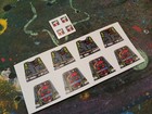Lego Ghostbusters Figure Reproduction Stickers   Water Slides   Set Of 4   Type