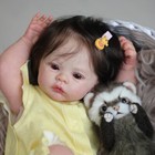 22  Realistic Reborn Baby Girl Doll Meadow Full Body Vinyl Lifelike Toddler Gift
