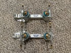 Roll-line Mistral Size 150 Skate Frame Roller Skate Plates W  Toe Stoppers New